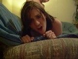 Brunette gets fucked Hard from behind