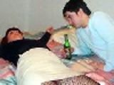 Boy fucks dead drunk friends Mom