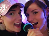  Lesbian teen toy sing star orgy 