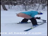 Skiing And Shitting - Scat Videos