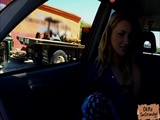 Beautiful babe Staci Carr wet pussy fucked in the car 