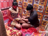 
           Hot Indian bhabhi fucked very rough sex in sari by devar 
        